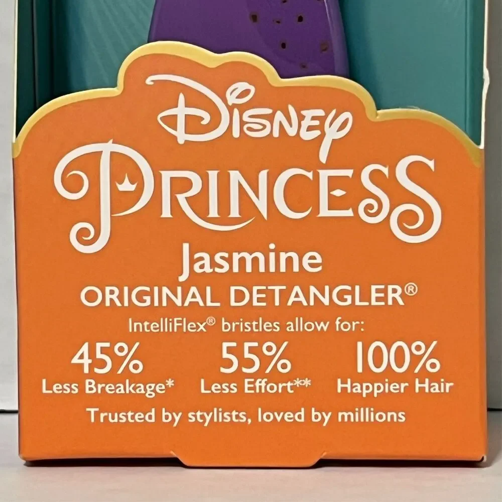 Disney Wet Brush Pro Princess Jasmine Ltd Edit Pro Detangler Hairbrush Aladdin